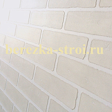 Стеновая панель Кирпич белый 2,44*1,22м (41238)
