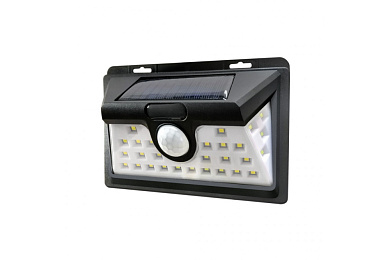 Настенный светильник SMARTBUY с датч.движ 24 LED черный (SBF-63-MS)
