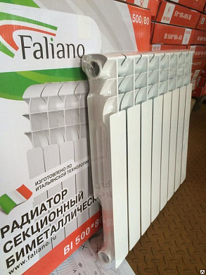 Радиатор Faliano/Firenze Bi. А5  500*80 1 сек.
