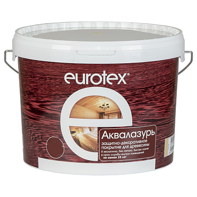 Аквалак "Eurotex" текст. покр.палисандр/махагон 0,9кг