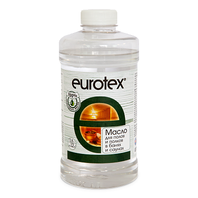 Состав "Eurotex-Сауна" масло для защиты полк 0,8л.