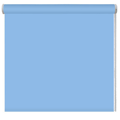 Рулонные шторы 72*160 голубой