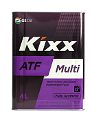 Трансмиссионная жидкость Kixx ATF Multi Plus 4л