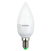 Лампа светодиодная SMARTBUY C37-07W/3000/E14