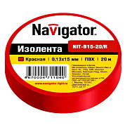Изолента Navigator NIT-В15-20 двухцвет.ассорт 