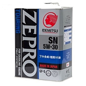 Масло моторное Demitsu ZEPRO TOURING 5W 30синт 4 л Япония