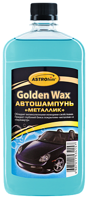 Автошампунь Golden Wax ASTROhim 1л"Металлик"